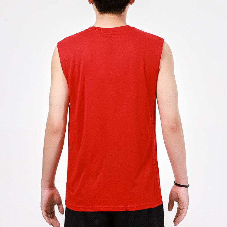 Men's Nike Dri-FIT Chicago Bulls Training Sports Quick Dry Sleeveless Red T-Shirt DM3224-657