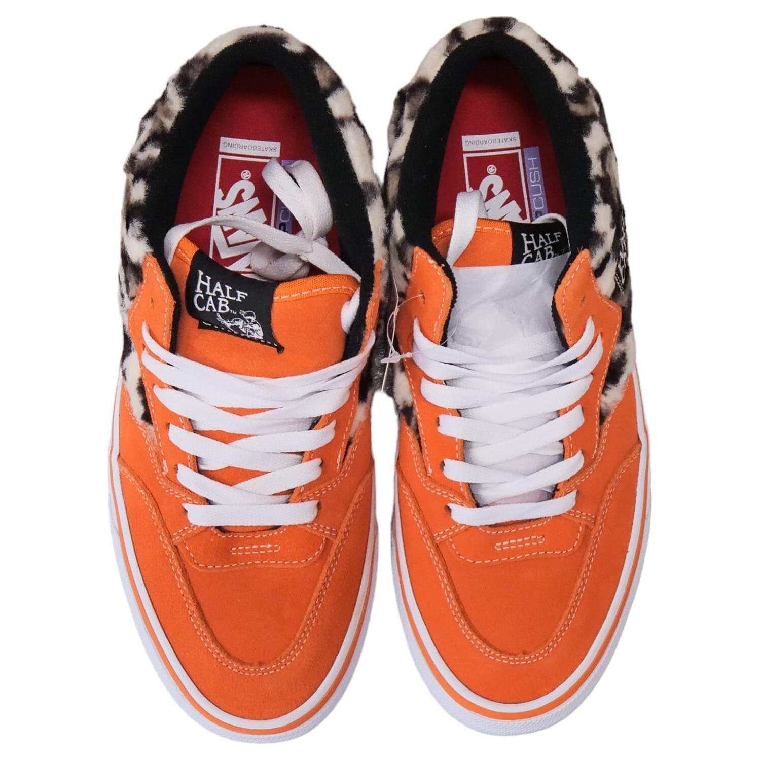 Vans Half Cab x Supreme 'Leopard Orange' VN0A5KYAORA