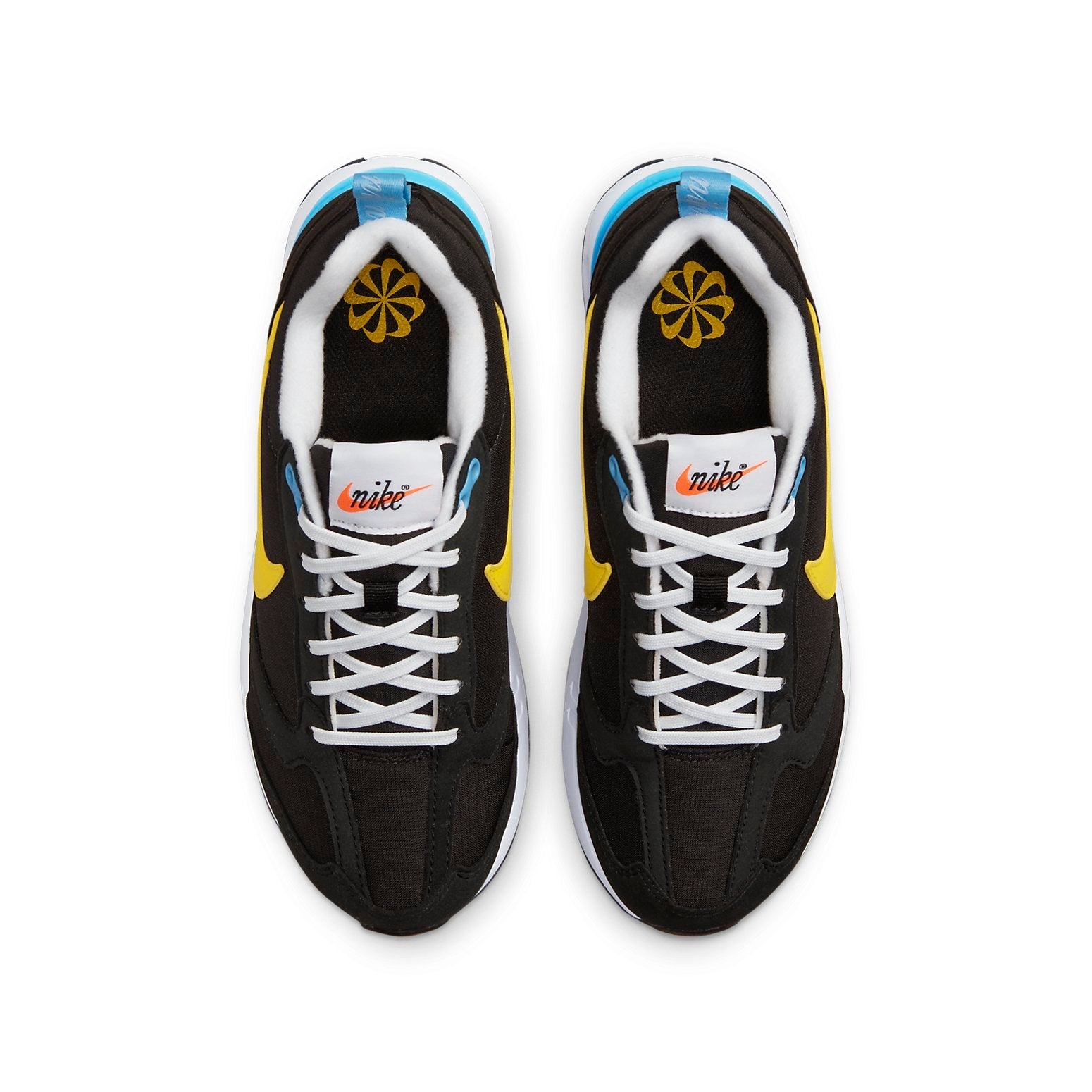 (GS) Nike Air Max Dawn 'Black Yellow' DR0161-001