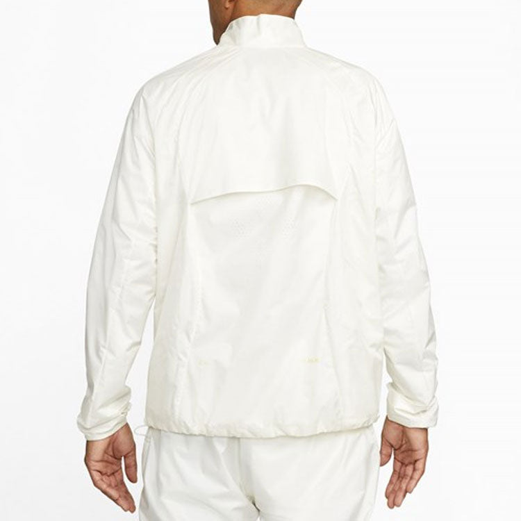 Nike x NOCTA Drake Solid Color Zipper Stand Collar Jacket 'White' DM7295-133