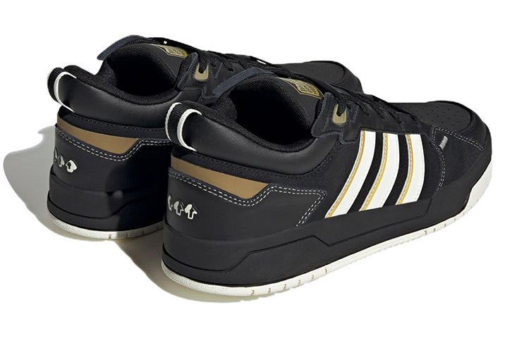 adidas neo 100DB 'Black White Goldyellow' IG2789