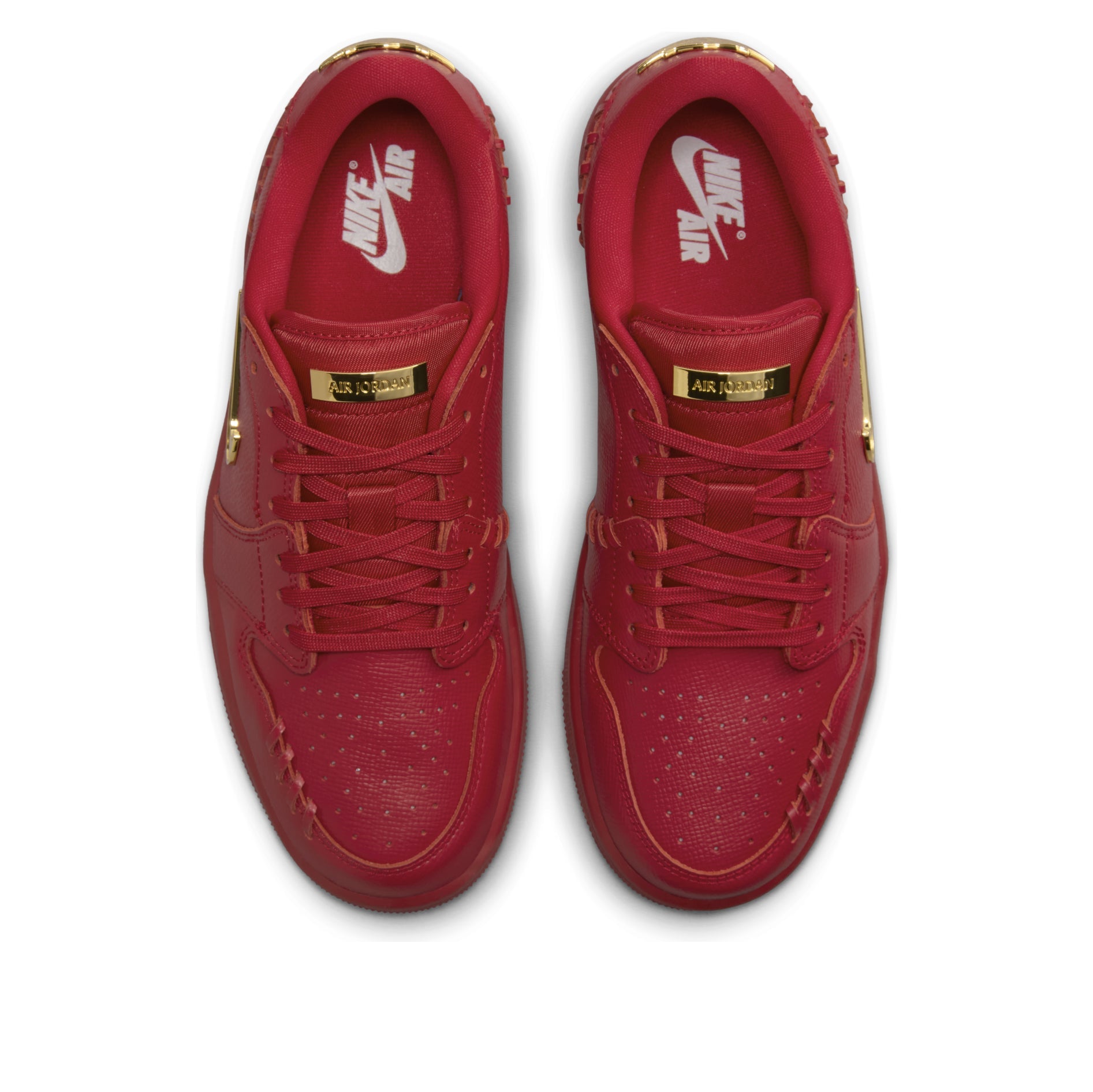 (WMNS) Air Jordan 1 Low Method of Make Gym 'Red Metallic Gold' FN5032-607