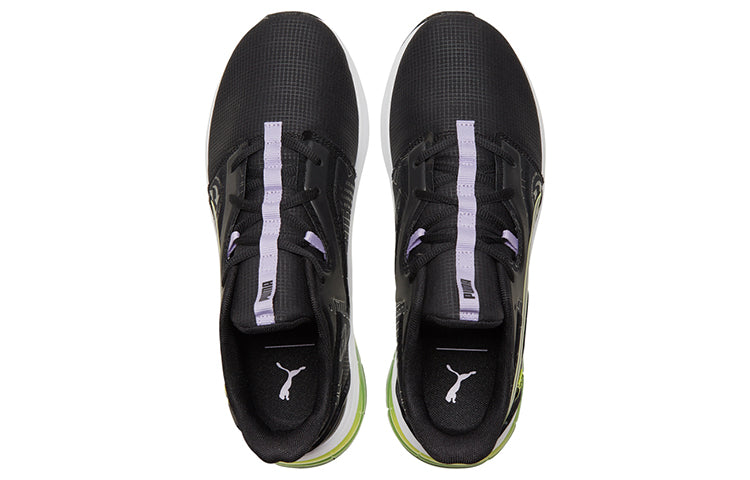 (WMNS) PUMA First Mile x LVL-UP 'Black Soft Fluo Yellow' 194427-01