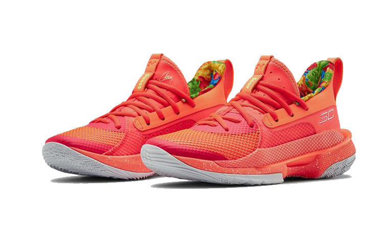 (GS) Under Armour x Sour Patch Curry 7 'Peach Plasma' 3022113-603
