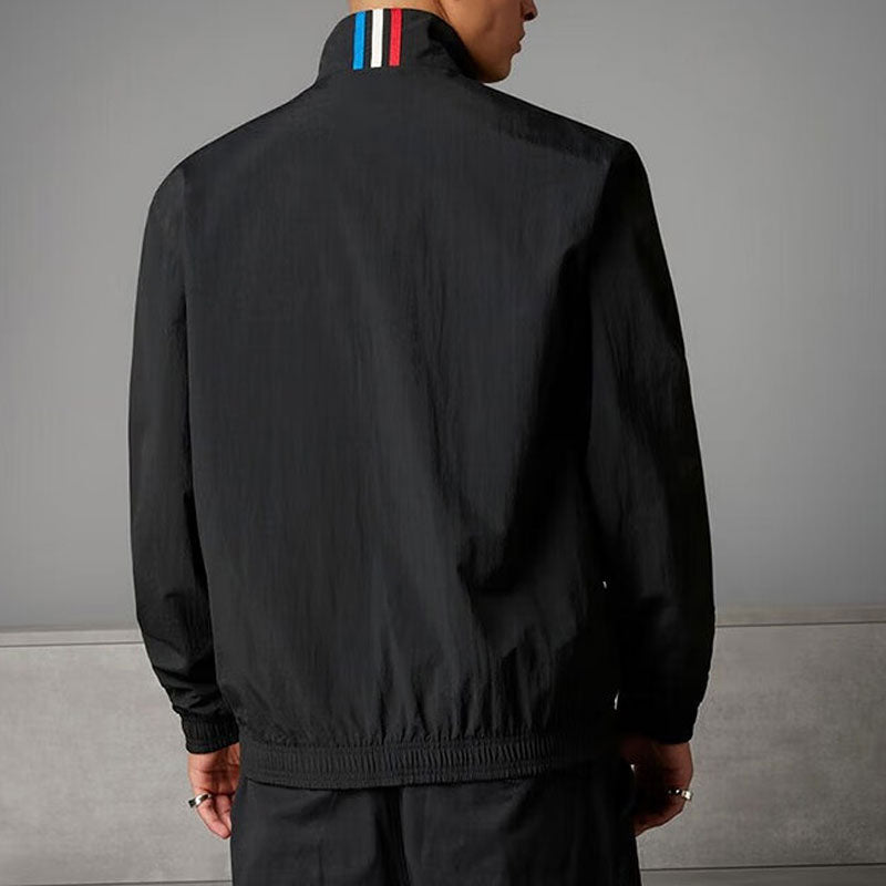 adidas Manchester United Stone Roses Anthem Jacket Asia Sizing 'Black' IP9186