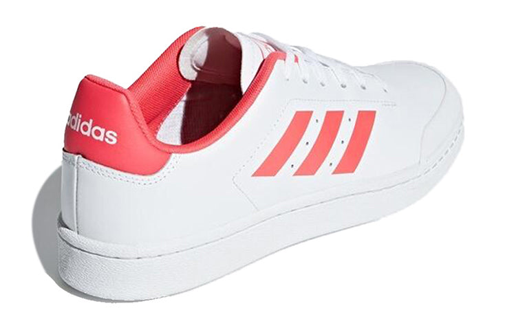 (WMNS) adidas neo Court 70s White Red F34621