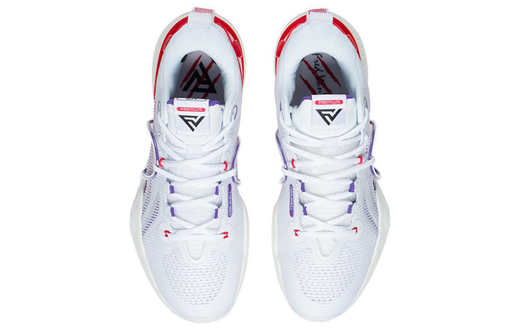 Li-Ning Speed 8 Premium 'White Red' ABAS015-4
