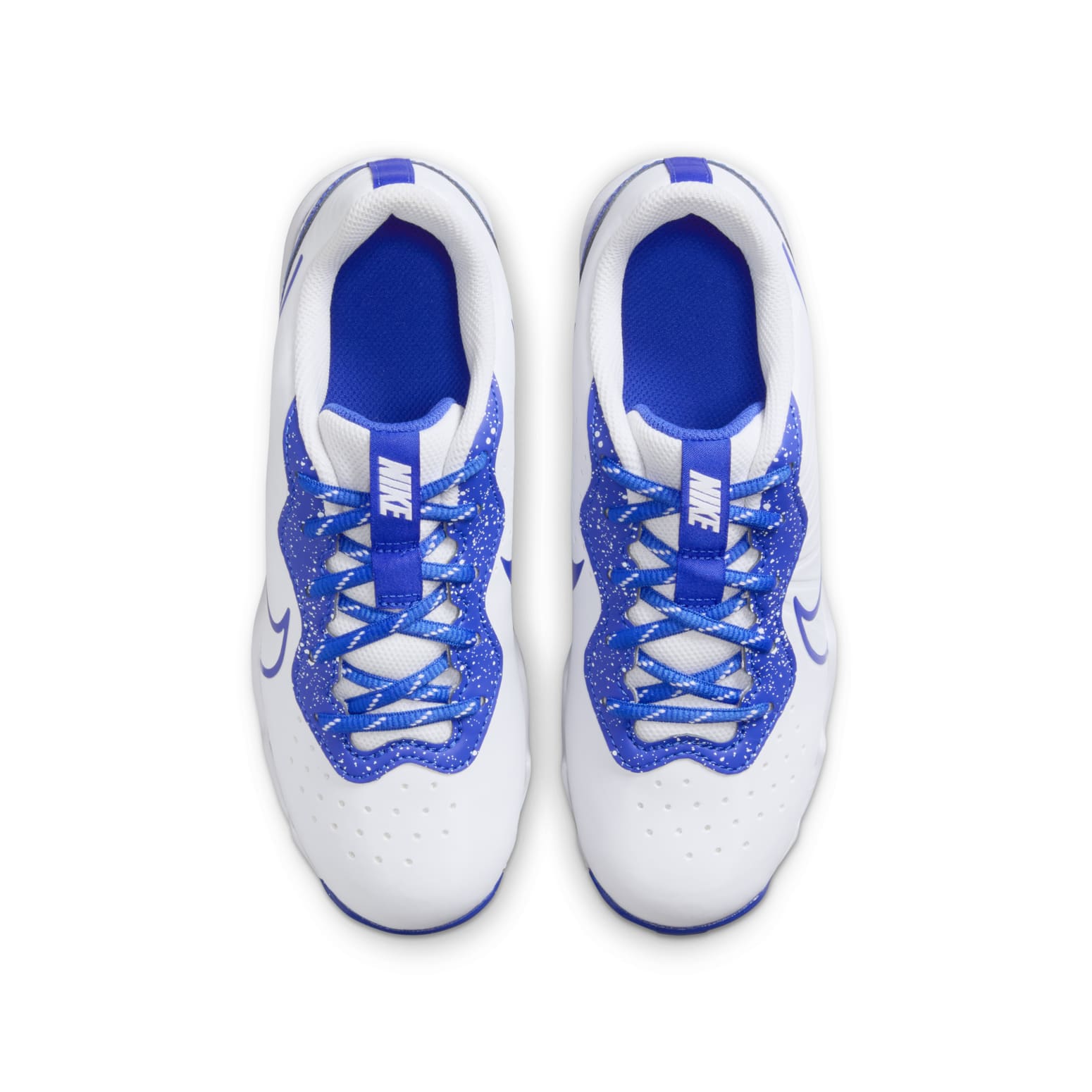(GS) Nike Alpha Huarache 4 Keystone 'White Hyper Royal Splatter' DJ6525-105