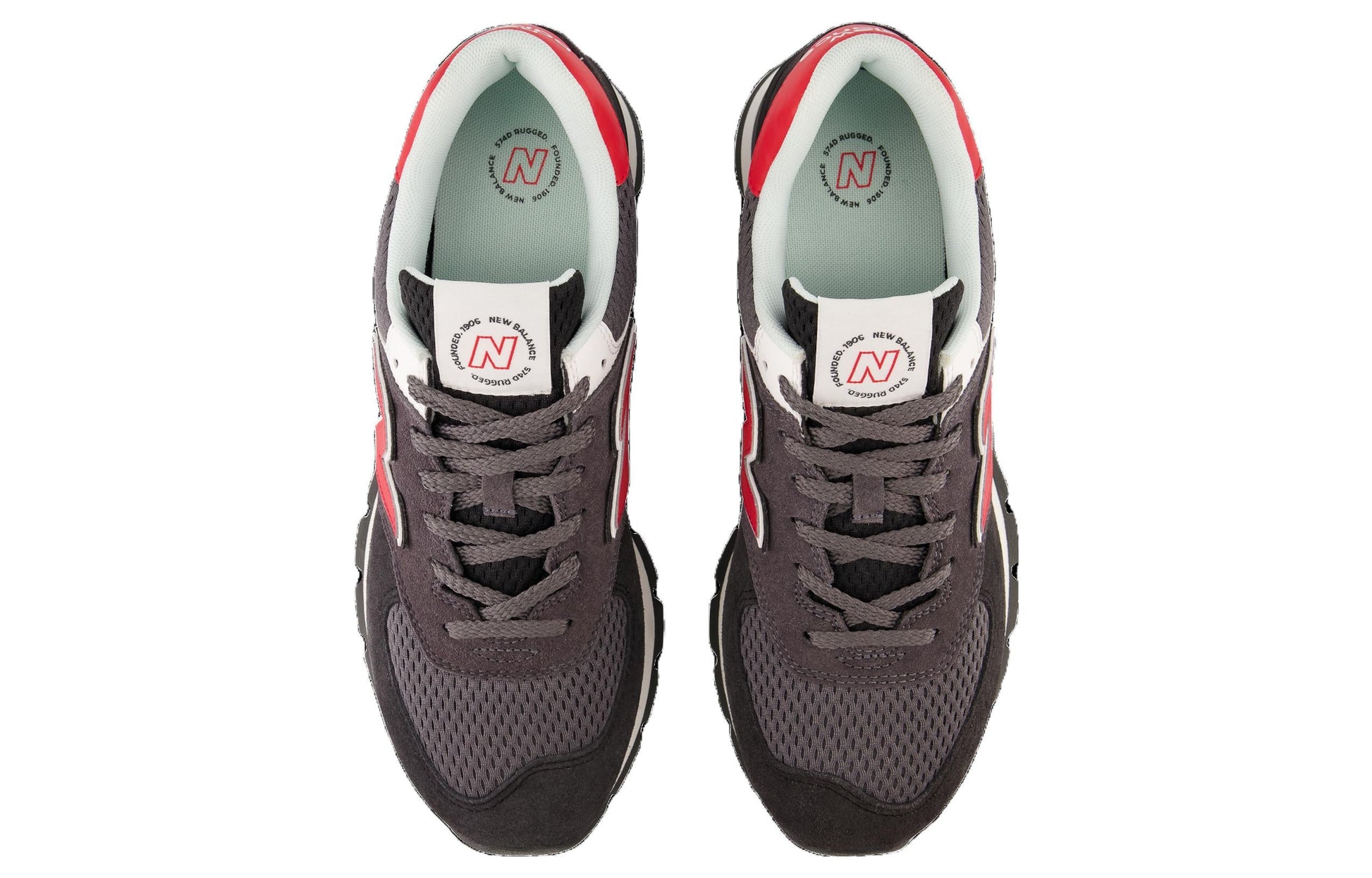 New Balance 574 Shoes 'Brown Black Red' ML574DP2