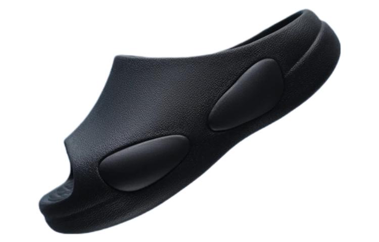 Li-Ning Counterflow Shock Absorption Sports Slippers Unisex 'Black' AGAS028-3