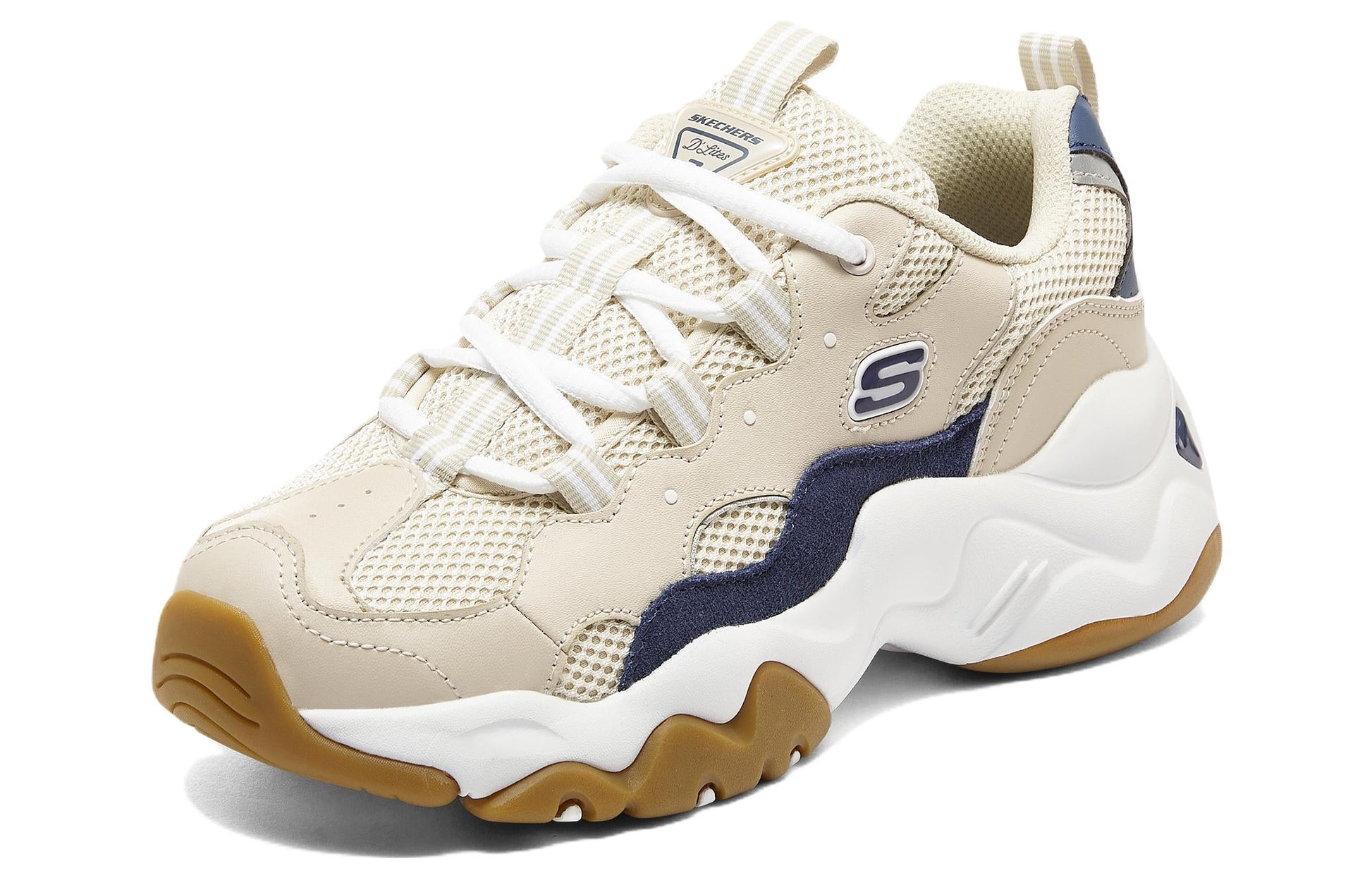 (WMNS) Skechers D'Lites 3.0 Sneakers Brown 88888210-TAN