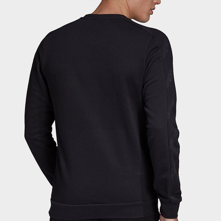 adidas Fav Swt Round Collar Long Sleeve Men's Black GJ6590