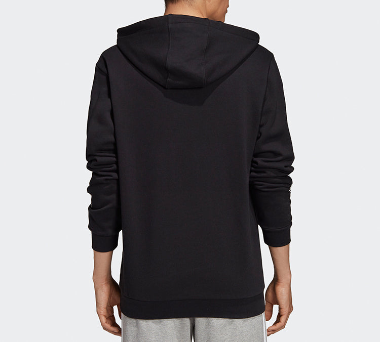 adidas Originals Adicolor Trefoil Hoodie 'Black White' FL8912