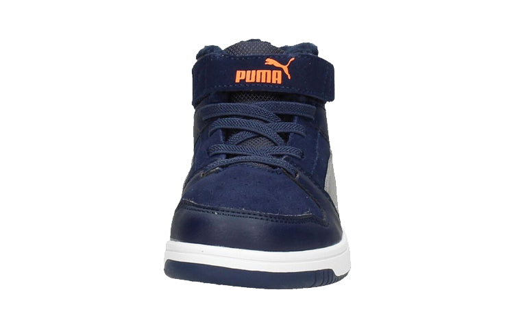 (PS) PUMA Rebound Layup Fur SD 'Blue Orange' 370498-07