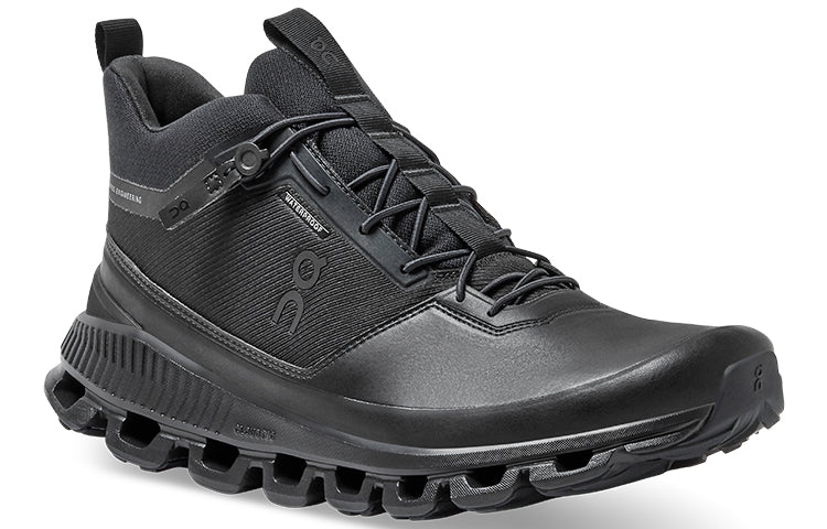 On Running Cloud Hi Waterproof 'Black' 28.99674