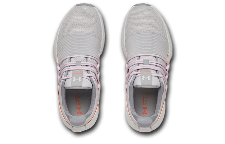 (WMNS) Under Armour Charged Breathe Lace 'Grey Pink' 3022584-104