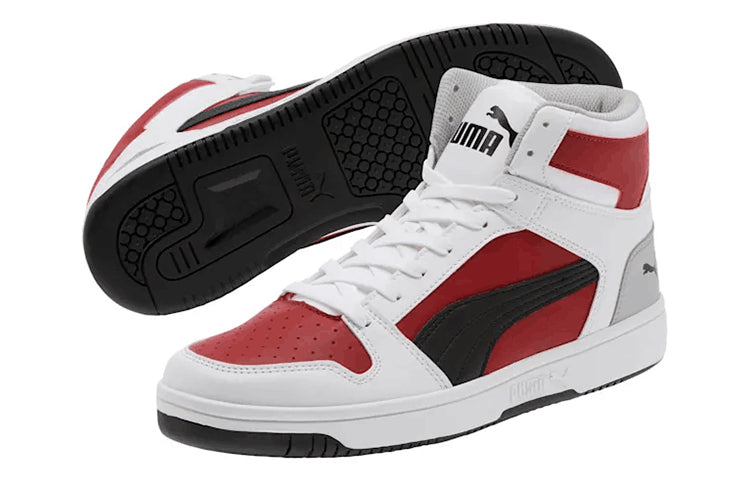 PUMA Rebound Layup Sneakers 'Black White Red' 369573-09