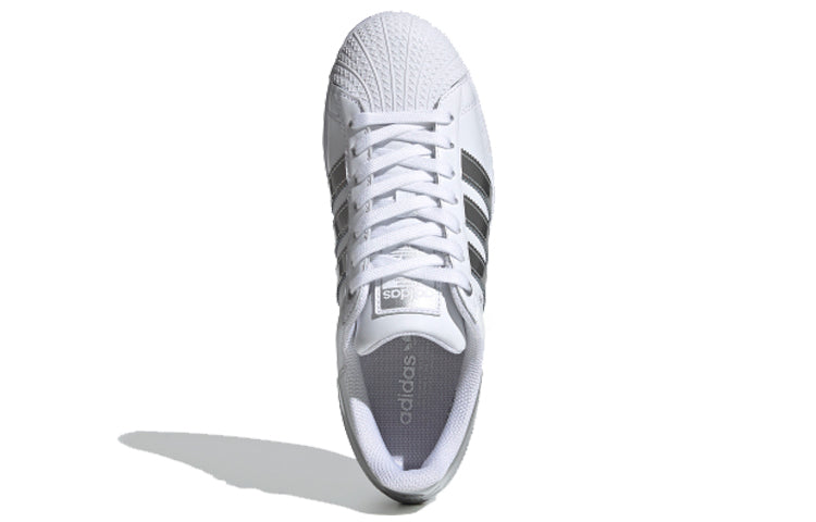 (WMNS) adidas originals Superstar Bold 'White Silver' FX4274