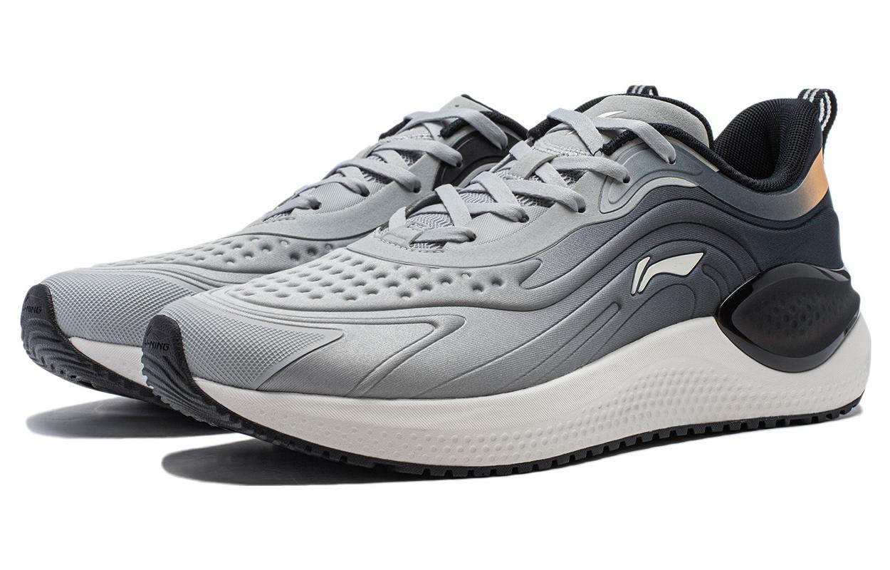 Li-Ning Eazgo V2 'Grey Black White' ARST041-2