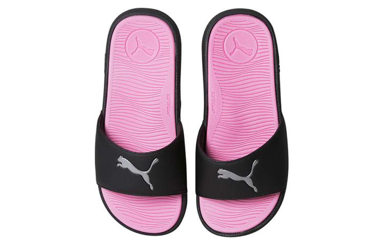 (WMNS) PUMA Cool Cat 2.0 Slides 'Black Fair Aqua' 390963-05
