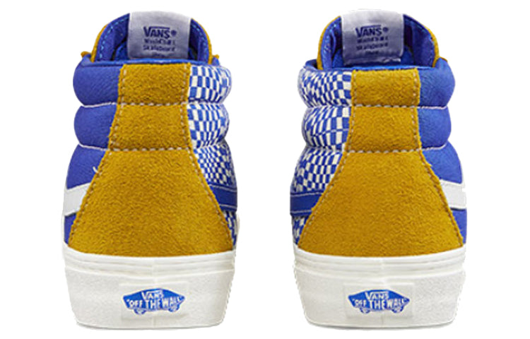 Vans SK8-Mid Yellow Blue Splicing Unisex 'Yellow Blue' VN0A391FTEU