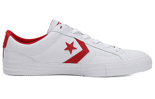 Converse Star Player Ox White Red Leather 'White Red' 159739C