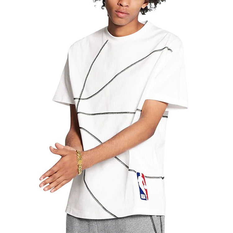 LOUIS VUITTON x NBA Basketball Tee M White 1A8H6R