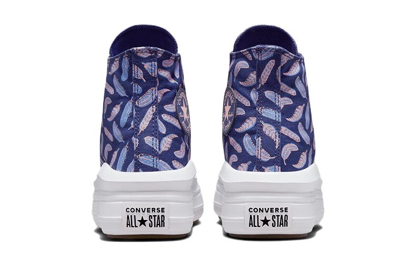 Converse Chuck Taylor All Star Move Platform High GS 'Feathers' A01515C
