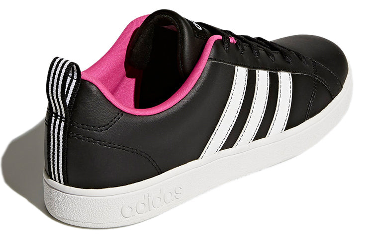 (WMNS) adidas Vs Advantage 'Black Pink White' BB9623