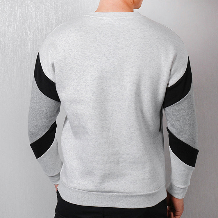 Nike Air Crew Flc Round Neck Colorblock Pullover light grey 928636-051