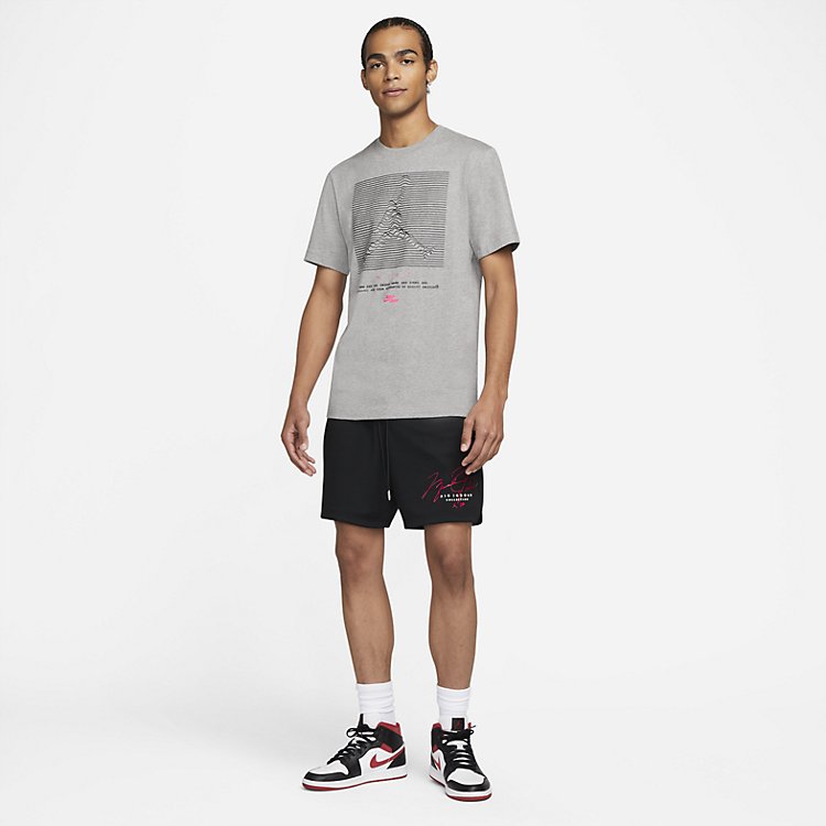 Air Jordan Jumpman Altitude Maps T-Shirt 'Carbon Heather' DH8972-091