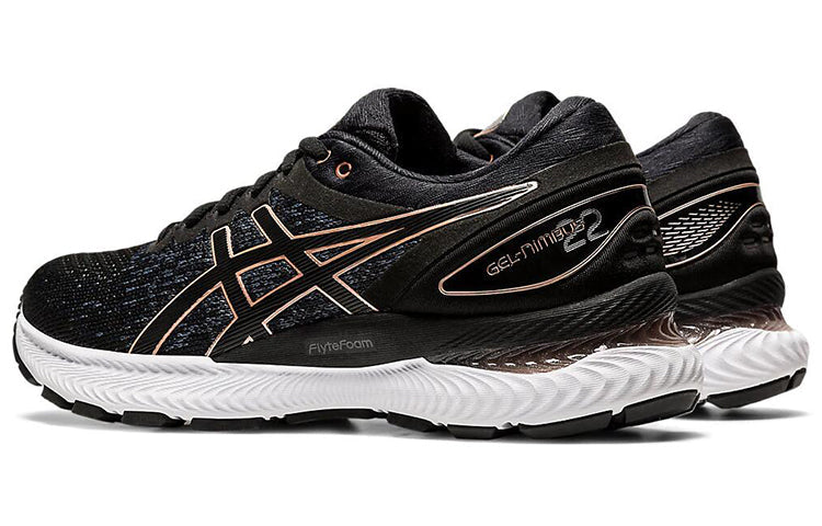 (WMNS) ASICS Gel-Nimbus 22 Knit 'Black' 1012A678-001