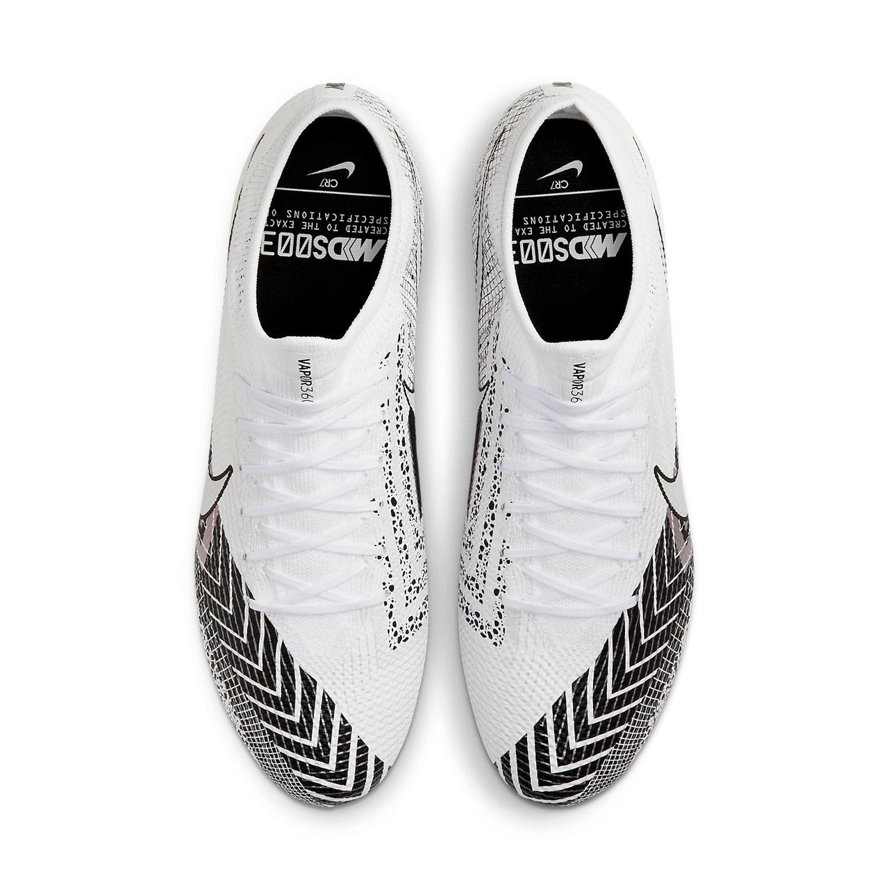 Nike Mercurial Vapor 13 Pro MDS FG Soccer Shoes White/Black CJ1296-110