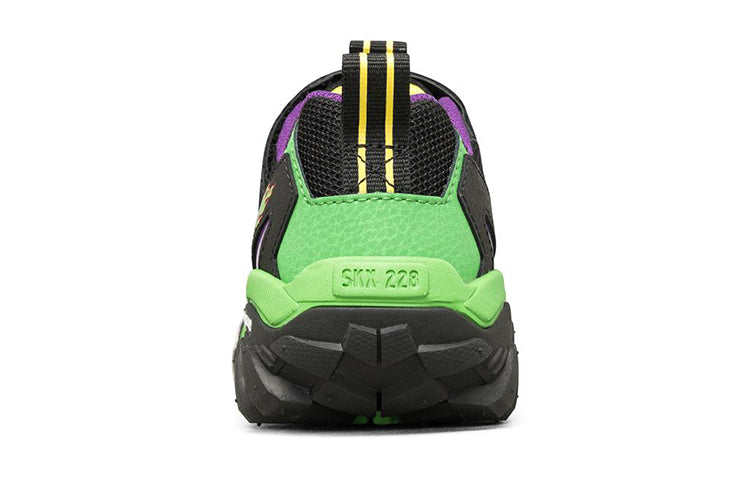 Skechers Turbo Speed Sports Shoes K Black/Green 403760L-BKMT