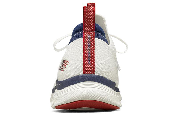 (WMNS) Skechers Flex Appeal 4.0 Low-Top White/Blue 149306-WNVR