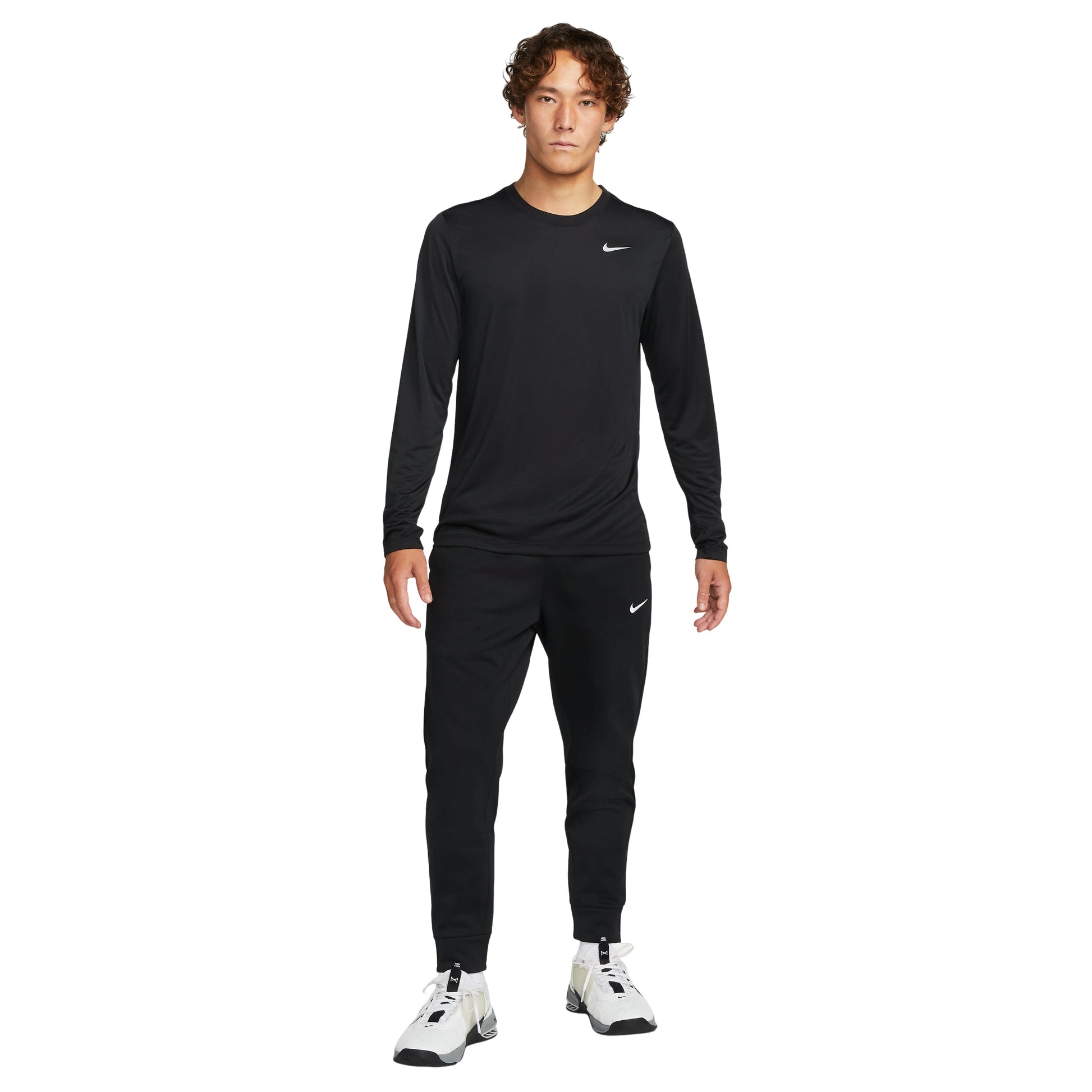 Nike Dry Fit Legend Long Sleeve Tee 'Black' DX0994-010