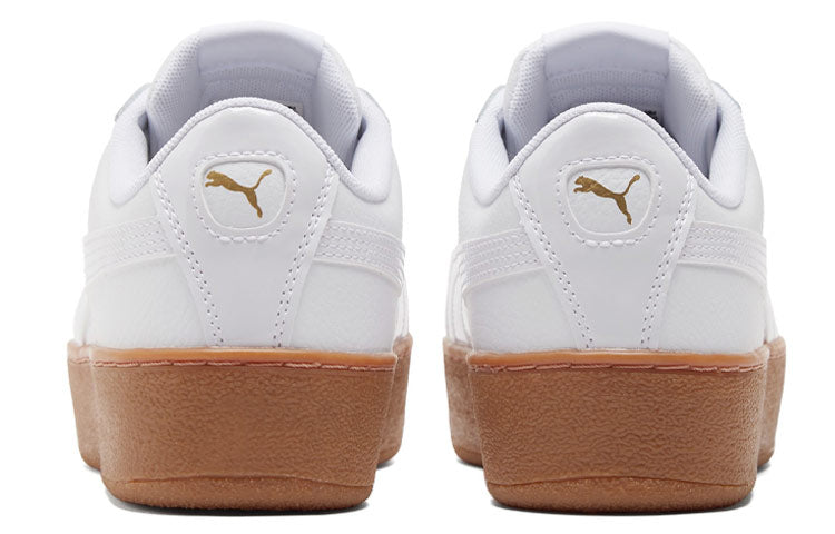 (WMNS) PUMA Vikky Platform GS White/ 384643-03