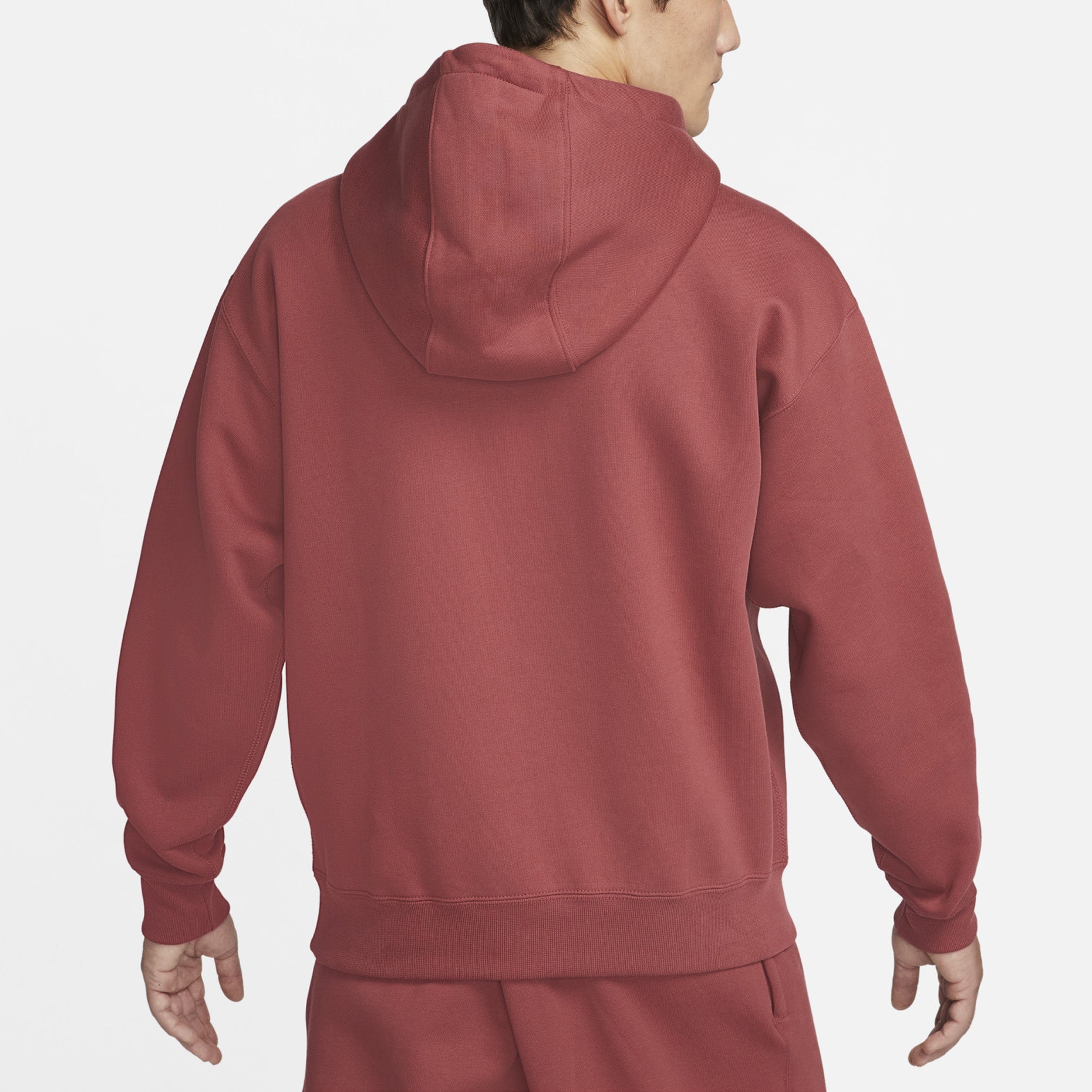 Nike Series LAb Embroidered Logo Drawstring Hooded Sports 'Red' DA0316-661