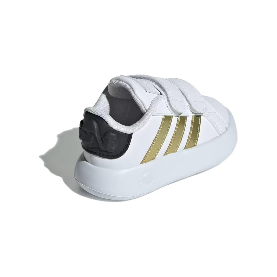 (TD) adidas x Star Wars Grand Court CF 'White Gold Metallic' IH8036