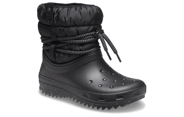 (WMNS) Crocs Classic Neo Puff Luxe Boots 'Black' 207312-001
