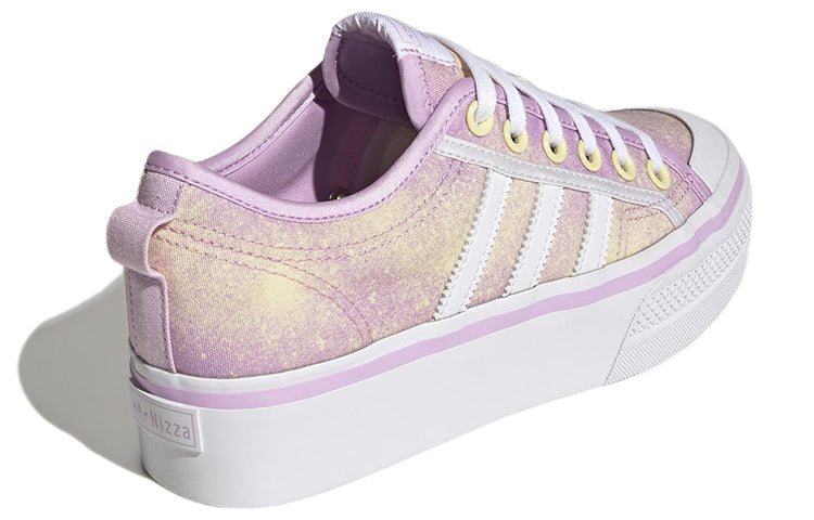 (WMNS) adidas Nizza Platform 'Lilac Yellow' GY9476