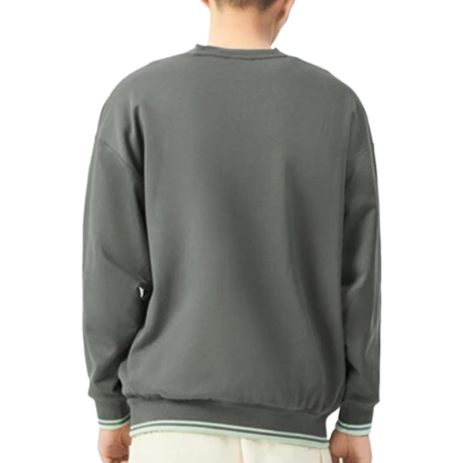 Li-Ning Stylish Loose Round Neck Pullover 'Green' AWDS222-2