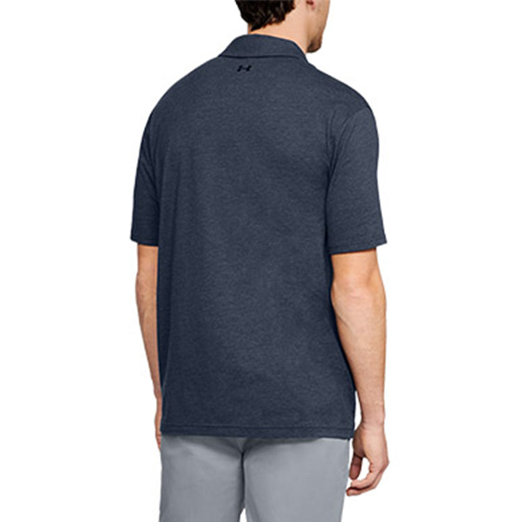 Under Armour Charged Cotton Scramble Polo Shirt 'Navy' 1321111-408