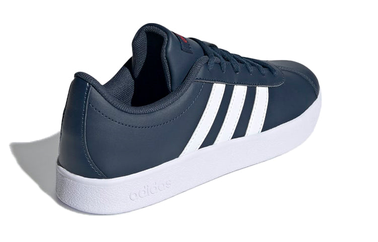 (GS) adidas VL Court 2.0 K Shoes 'Blue White' FY7166