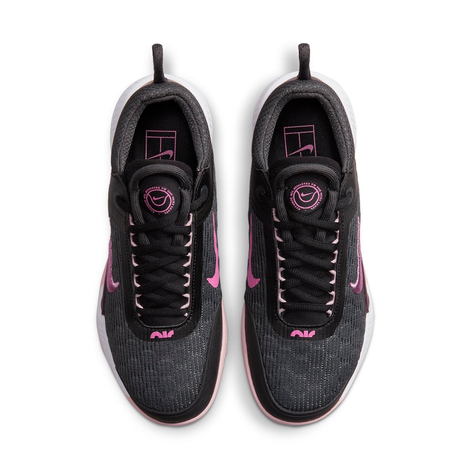 (WMNS) Nike Court Zoom NXT 'Black Burgundy Crush' DH0222-001