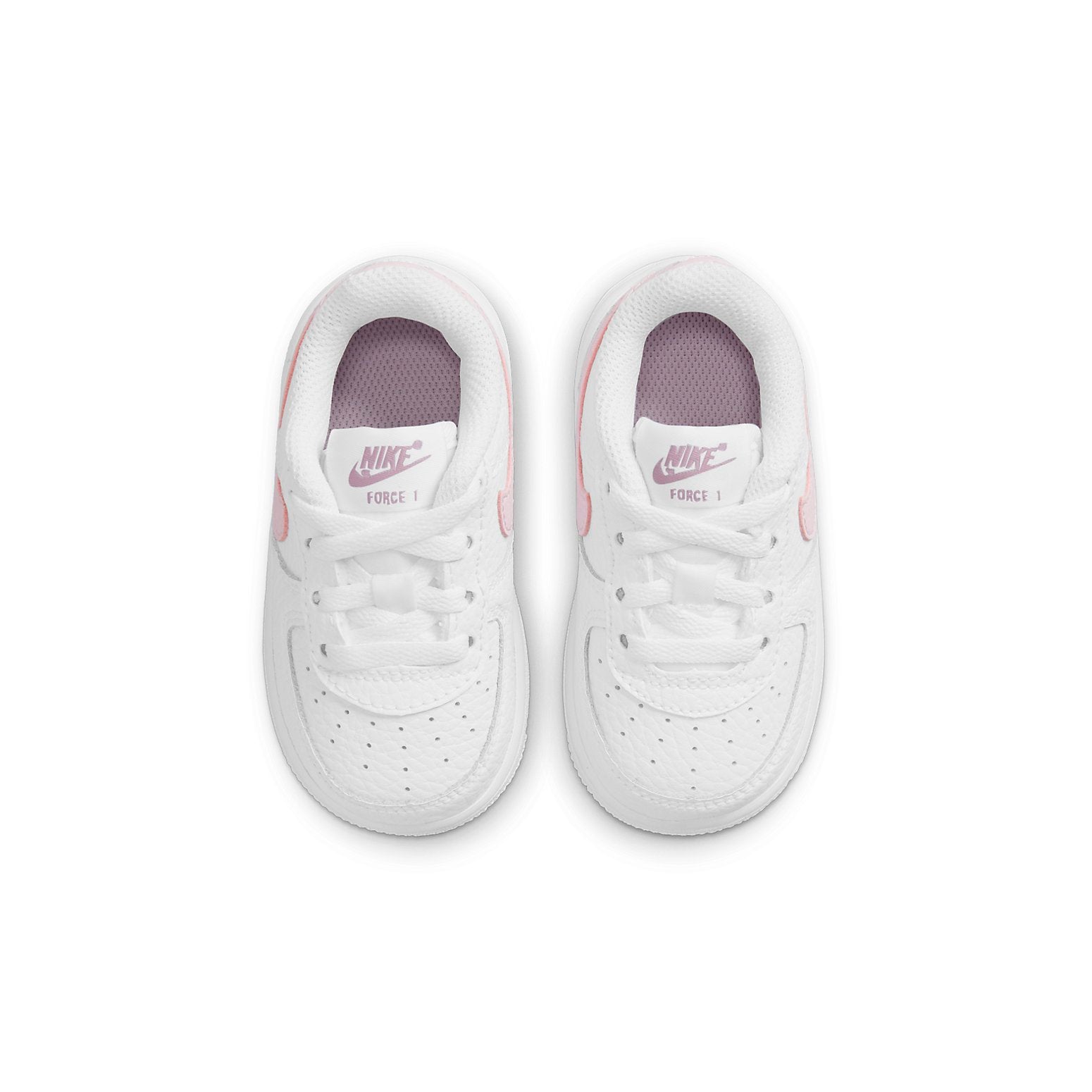 (TD) Nike Force 1 Low White/Pink CZ1691-103