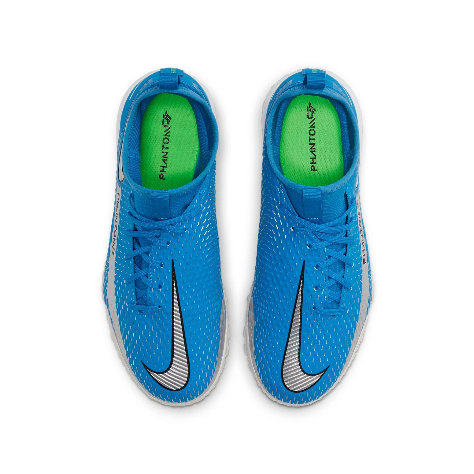(GS) Nike Phantom GT Academy DF TF 'Blue Silver' CW6695-400