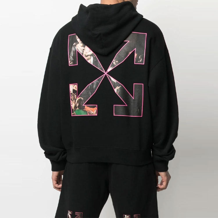 Off-White SS21 Diag Spray Caravaggio Arrows OMBB037S21FLE0031001