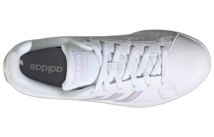 (WMNS) adidas neo Grand Court Base 'White Purple' EG4029