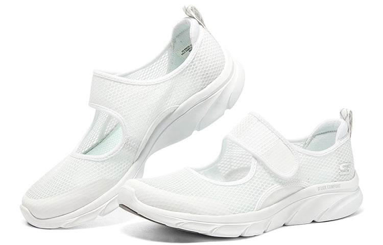 (WMNS) Skechers Dlux Comfort 'White' 896095-WHT
